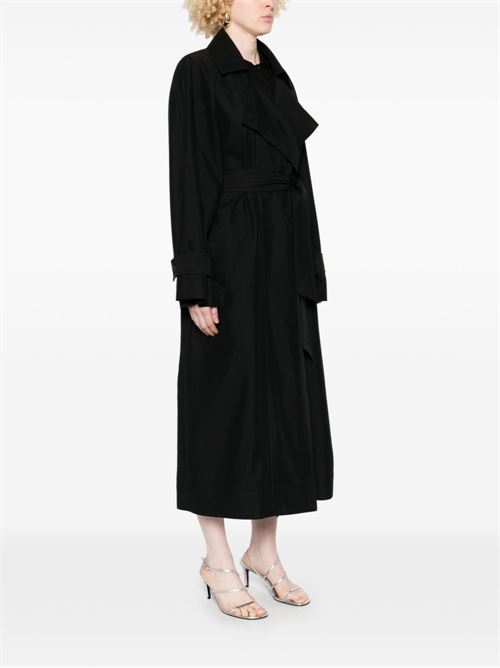 Astoria  cut out raglan sleeve trench coat THE FRANKIE SHOP | TRFS165BLACK